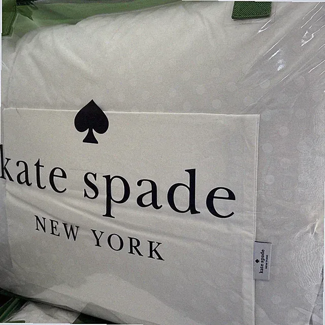 KATE SPADE 4 PIECE TWIN/TWIN XL WHITE MEGA BUNDLE DOTS COMFORTER BEDDING SET