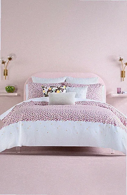 Kate Spade New York Carnation Comforter & Sham Set, Size Twin - White