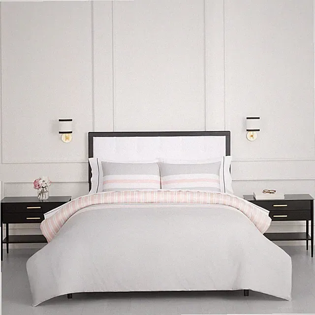 Kate Spade New York Kate Spade York Engineered Stripe 2-Piece Twin Comforter
