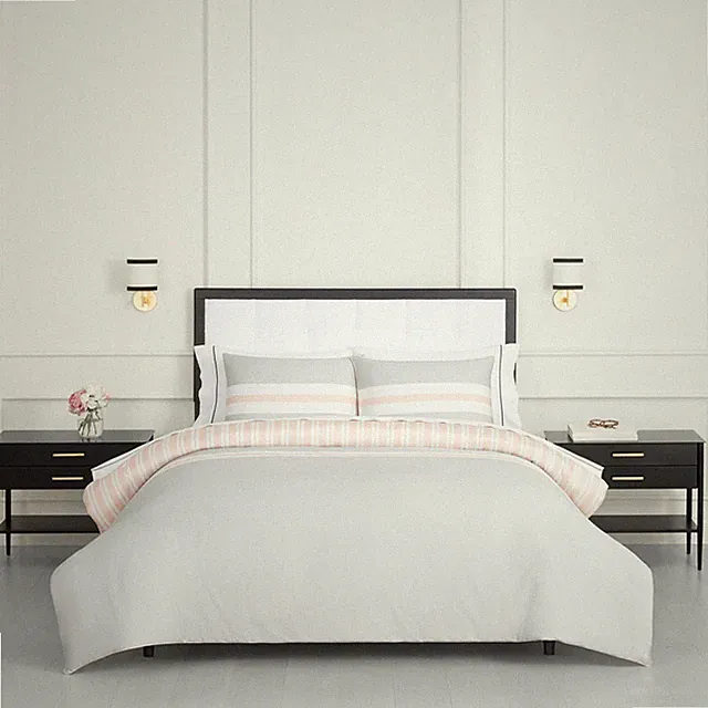 Kate Spade New York Kate Spade York Engineered Stripe 3-Piece King Comforter