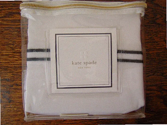 kate spade NEW YORK SEA CLIFF COLLECTION 310TC QUEEN PILLOWCASE PAIR NEW