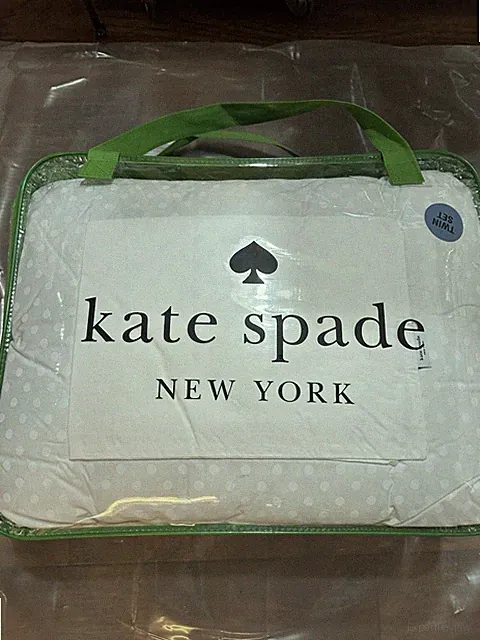 NIP KATE SPADE Mega Bundle White TwinXL Comforter Set